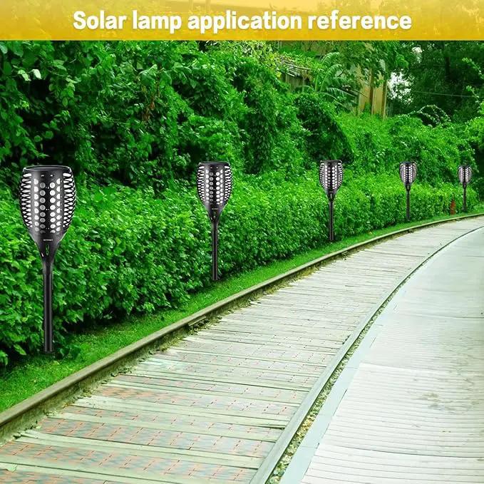 Aityvert Upgraded Solar Torch Lights 43 inches Flickering Dancing Flames Outdoor Waterproof Landscape Lighting Dusk to Dawn Auto On/Off Solar Lights for Yard Garden Patio Pool 1-Pack by GreenHaven Gardens