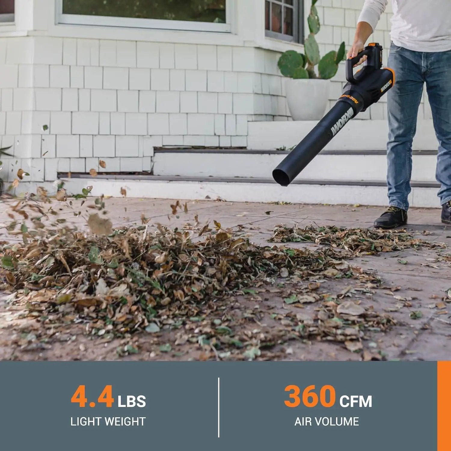 Worx 20V GT Revolution 12" Cordless String Trimmer & Turbine Leaf Blower Power Share Combo Kit - WG930.2 (Batteries & Charger Included) by GreenHaven Gardens