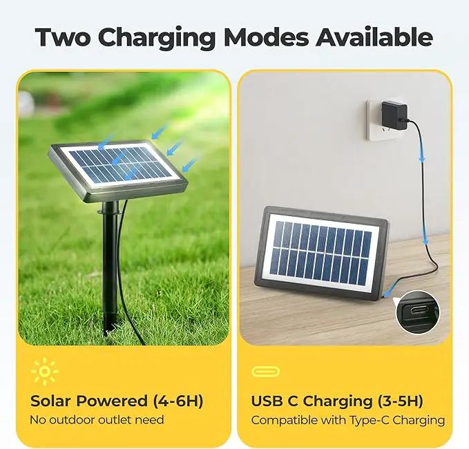 Solar String Lights Outdoor: 29FT 10*S14 Solar Powered Qutside IP65 Waterproof Hanging Warm White Led Edison Bulbs for Patio Garden Yard Porch Gazebo Decorations by GreenHaven Gardens