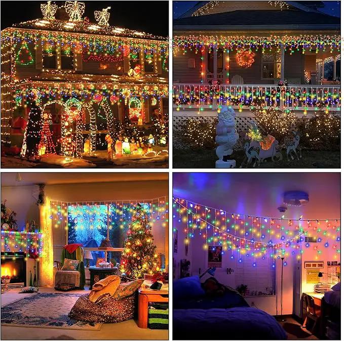 PEMOTech 432-LED 32.8FT DIY Decorative Lights with Remote & 8 Modes，Plug in Connectable Fairy Lights Timer for for Wedding, Storefront Decoration, Easter, Garden Parties & Waterproof Spring Nights by GreenHaven Gardens