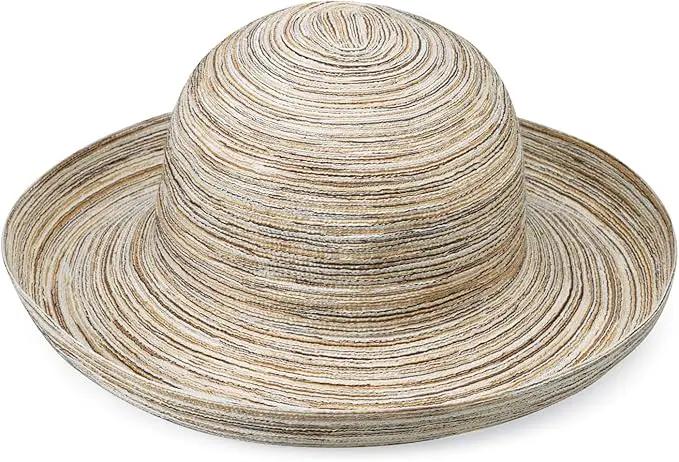 Wallaroo Hat Company Women’s Sydney Sun Hat - UPF 30+ Sun Protection, Packable, Adjustable, Medium - Beach, Travel, Wide Brim by GreenHaven Gardens