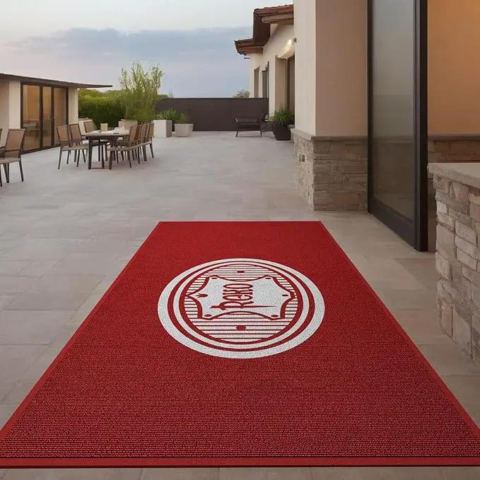 Custom Commercial Grade Carpet Floor Entryway Area Rug Welcome Door Mat for Business Home Indoor/Outdoor Non Slip Washable Durable by GreenHaven Gardens