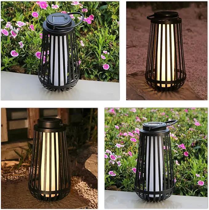 Afirst Solar Lanterns Outdoor, Hanging Solar Lights Waterproof Hollow Out Decorative LED Lanterns for Yard, Patio, Lawn, Tabletop, Pathway, Landscape, Garden Decor Gifts by GreenHaven Gardens