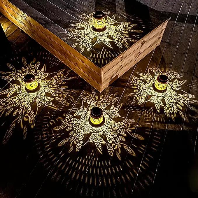 Hummingbird Solar Lanterns Outdoor Waterproof Hanging Solar Lights Hummingbird Gifts for Women Men Metal Bird Decorative LED Lanterns for Yard, Patio, Lawn, Tabletop, Pathway, Landscape, Garden Decor by GreenHaven Gardens