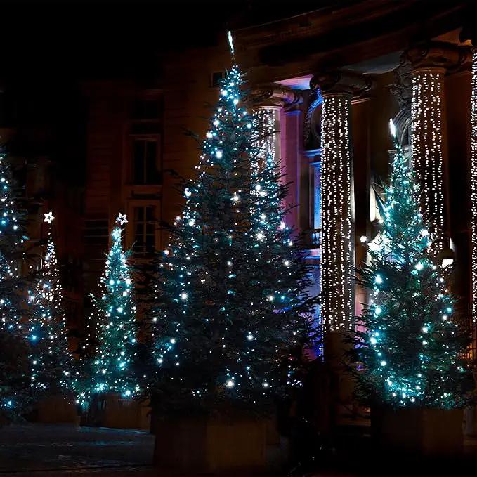 Christmas Lights,100 LED 39FT Outdoor/Indoor Christmas Lights Plug in with 8 Modes & Timer & Memory Function, Waterproof Christmas Lights Outdoor for Holiday Party Christmas Tree Decor by GreenHaven Gardens