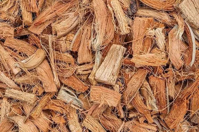 Organic Coco Chips for Plants (40lbs) - Coco Coir Chips - Coconut Husk Chips for Potting Soil, Garden Soil, & Seed Starter Soil - Coconut Mulch for Garden - Compressed Coconut Chips for Plants by GreenHaven Gardens