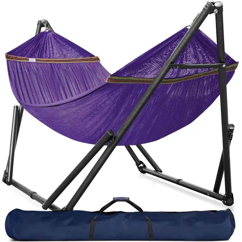 Tranquillo Universal Hammock with Medium Size Stands for Ultimate Relaxation - Ideal Universal Hammock Stands - Medium Size by Megsu