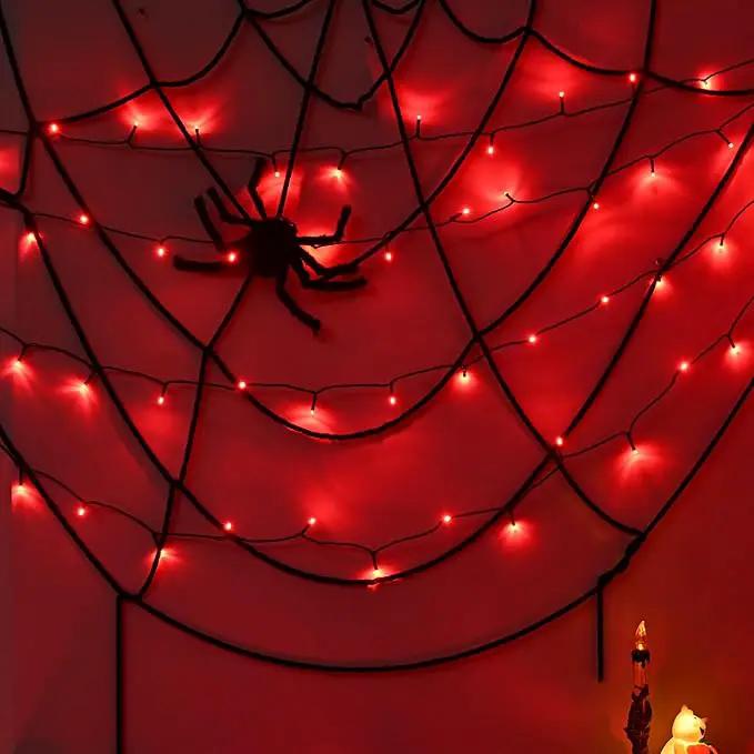 600 LED Halloween Lights, 216 FT Waterproof String Lights With 8 Lighting Modes for Outdoor Party, Yard, Garden Decoration (Red) by GreenHaven Gardens
