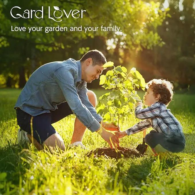 Gardening Tools Set of 12-Piece, Rust-Proof Durable Stainless Steel Gardening Supplies, Heavy Duty Gardening Hand Tools with Floral Storage Bag, Ideal Gardening Gifts for Women and Men by GreenHaven Gardens