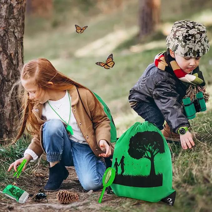 Kids Explorer Kit & Bug Catcher Kit, Camping Gear for Kids, Outdoor Exploration Set with Backpack & Binoculars, Ideal Outdoor Adventure Toys for Boys Girls 3-12 by GreenHaven Gardens