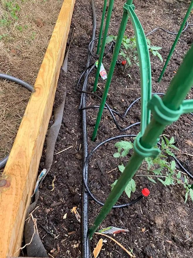 Black Vinyl Tubing 3/4” ID × 1” OD - 10 Feet PVC Flexible Plastic Tube Hybrid Hose, Transfer Water Air Oil for Pond Fountain Garden, Non-toxic and BPA free by GreenHaven Gardens