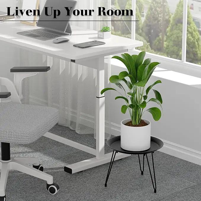 SUEH DESIGN Plant Stand Indoor, Metal Plant Stand Round Plant Table Heavy Duty Plant Stool Flower Pot for Indoor Outdoor Home Decor, 1 Pack Short by GreenHaven Gardens