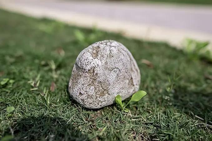 Hide a Key Fake Rock,Looks and Feels Like a Real Rock Spare Key Safe or other Small Objects for Outdoor Garden or Yard by GreenHaven Gardens