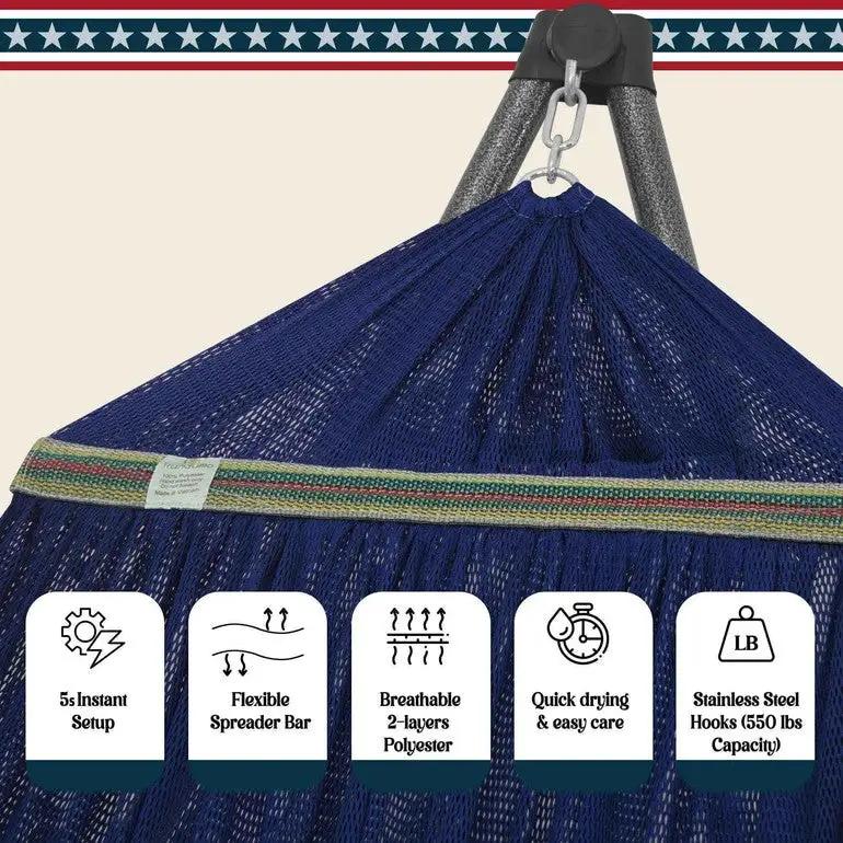 Tranquillo Uniki Collapsible Hammock Stand for Ultimate Relaxation by Megsu
