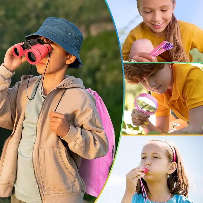 Kids Explorer Kit & Bug Catcher Kit, Camping Gear for Kids, Outdoor Exploration Set with Backpack & Binoculars, Ideal Outdoor Adventure Toys for Boys Girls 3-12 by GreenHaven Gardens