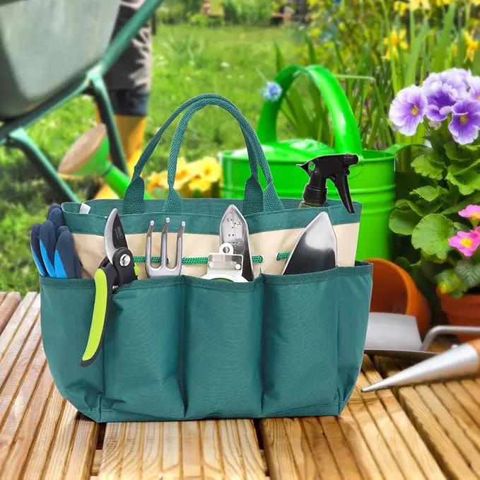 Ohuhu Garden Kneeler and Seat: Upgraded Widened Gardening Stool with Detachable Soft Kneeling Pad, Foldable Garden Bench Heavy Duty with Large Tools Bag and Pouch, Gifts for Women Men Seniors Gardener by GreenHaven Gardens