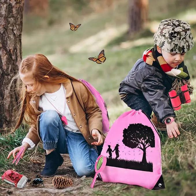 Kids Explorer Kit & Bug Catcher Kit, Camping Gear for Kids, Outdoor Exploration Set with Backpack & Binoculars, Ideal Outdoor Adventure Toys for Boys Girls 3-12 by GreenHaven Gardens