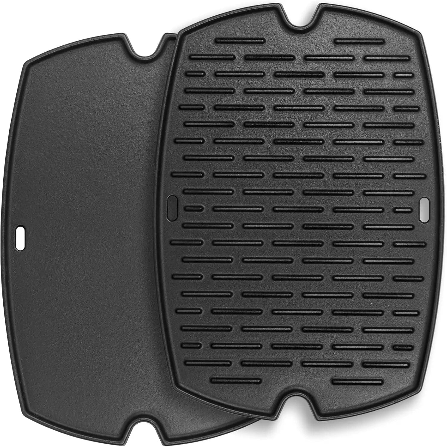 AJinTeby 7583 Cast Iron Griddle for Weber Q2000 Series, for Weber Q200 Q220 Q240 Q2000 Q2200 Q2400 Q2800 Gas Grills Accessories, Replaces for Webber 7645, for Webber Q2200 Grill Parts by GreenHaven Gardens