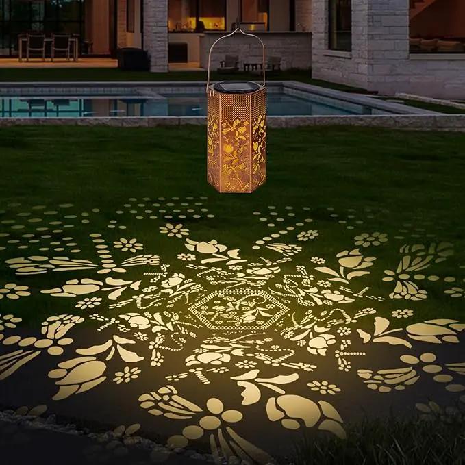 Dragonfly Solar Lanterns Outdoor Waterproof - Birthday Gifts for Women, Men, Mom, Mothers Day Gifts, Solar Lights Outdoor Hanging Garden Decor for Outside, Patio, Outdoor, Yard, Lawn, Balcony by GreenHaven Gardens