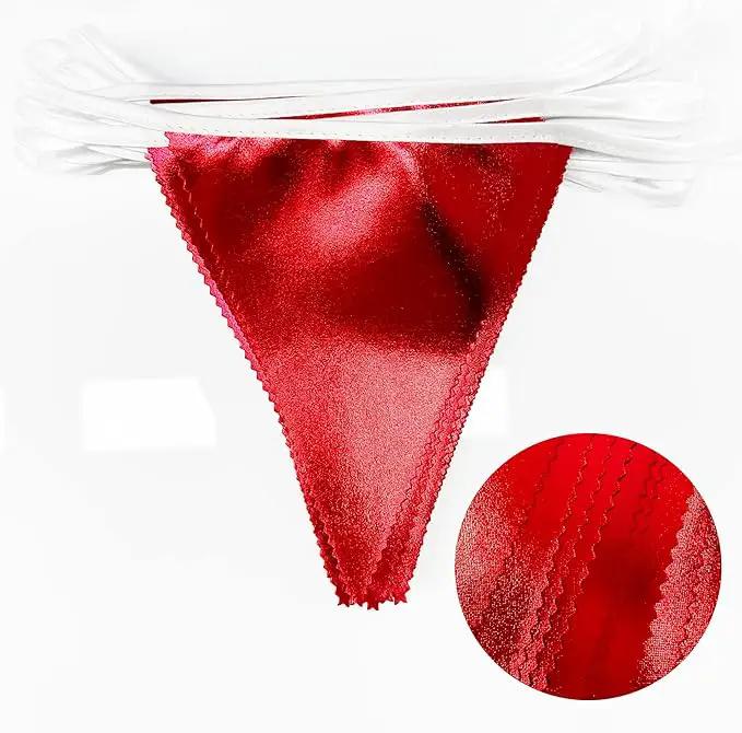 Red Party Decorations Triangle Pennant Banner Flag Dark Red Metallic Fabric Bunting Garland for Graduation Wedding Bridal Shower Birthday Anniversary Holiday Valentines Retirement Party Supplies by GreenHaven Gardens