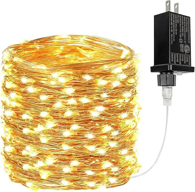 66Ft 200 LED Fairy Lights Plug in, Waterproof String Lights Outdoor & Indoor 8 Modes Christmas Light Bedroom Decor, Timer Twinkle Lights for Girl's Room Garden Party Christmas Decorations (Warm White) by GreenHaven Gardens