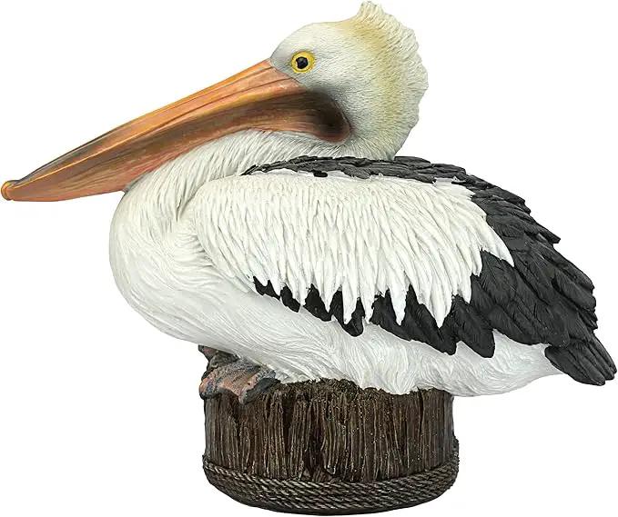 Design Toscano Dock of the Bay Pelican Statue by GreenHaven Gardens