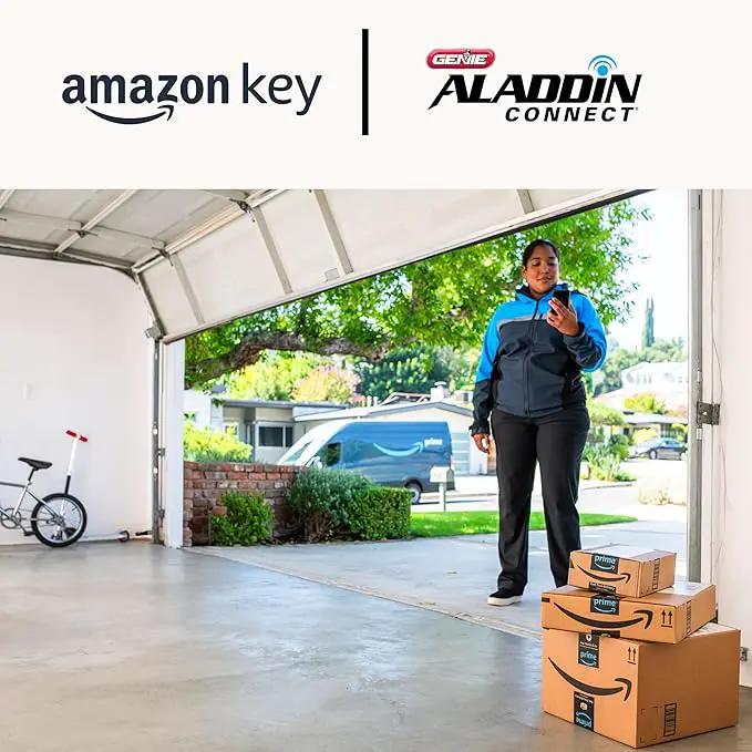 Genie Aladdin Connect Smartphone Garage Door Opener – Monitor, Open & Close Your Garage Door from Anywhere Using Your iPhone or Android Device by GreenHaven Gardens