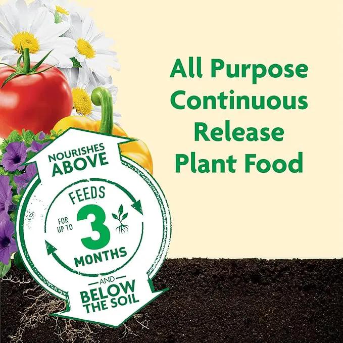 Miracle-Gro Shake 'N Feed All Purpose Plant Food, For In-Ground and Container Plants, Feeds for up to 3 Months, 1 lb. by GreenHaven Gardens