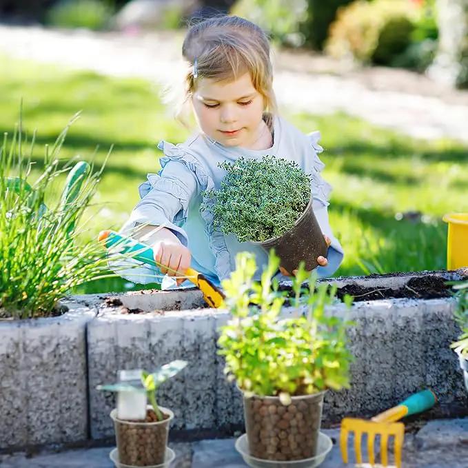 4/5/6/7 Inch Clear Nursery Pots for Plants with Sacuers 15 Pack, Plastic Flower Pots with Drainage Holes, Variety Pack Seedlings Garden Pot for Indoor Outdoor (5 inch) by GreenHaven Gardens