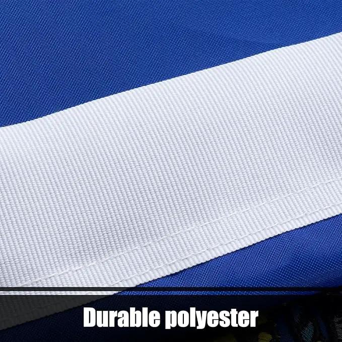 TOPFLAGS Wisconsin Flag 4x6 Outdoor WI State Flags Embroidered Longest Lasting Heavy Duty Polyester Stronger Brass Grommets 4 Stitched Hemming Perfect for Outside by GreenHaven Gardens