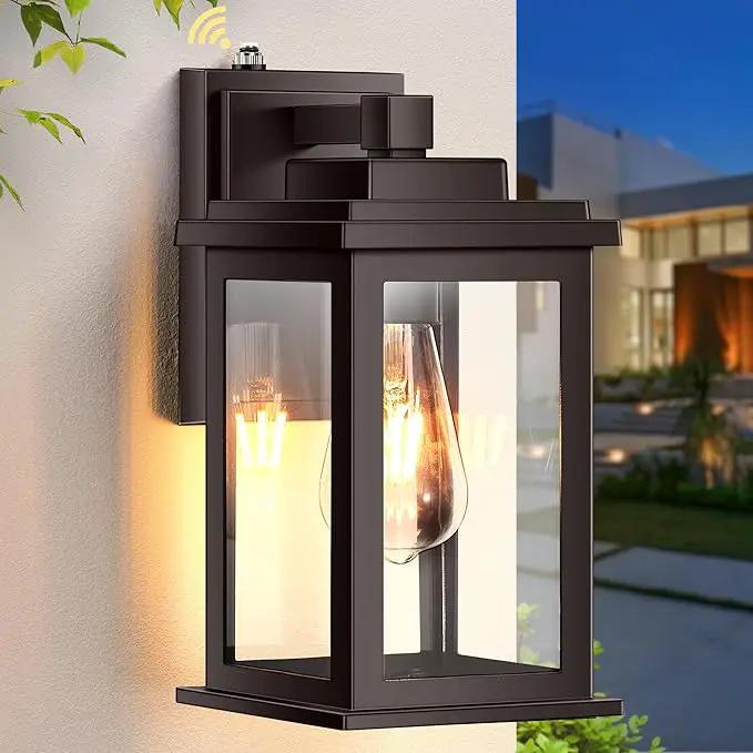 VIANIS Bronze Outdoor Wall Lights, Dusk to Dawn Led Outdoor Light, Aluminum Exterior Lighting Fixtures, Waterproof Porch Lights Outdoor for House, Doorway, Garage,Hardwired, Non-Solar by GreenHaven Gardens