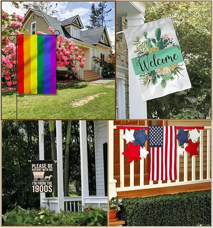 Please Be Patients I'm From The 1900s Garden Flags Inspirational Banner For by GreenHaven Gardens