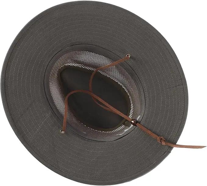 Home Prefer Cotton Summer Fedora Hat Wide Brim Sun Hats for Men Women UPF 50+ Sun Protection Cap for Fishing Hiking by GreenHaven Gardens