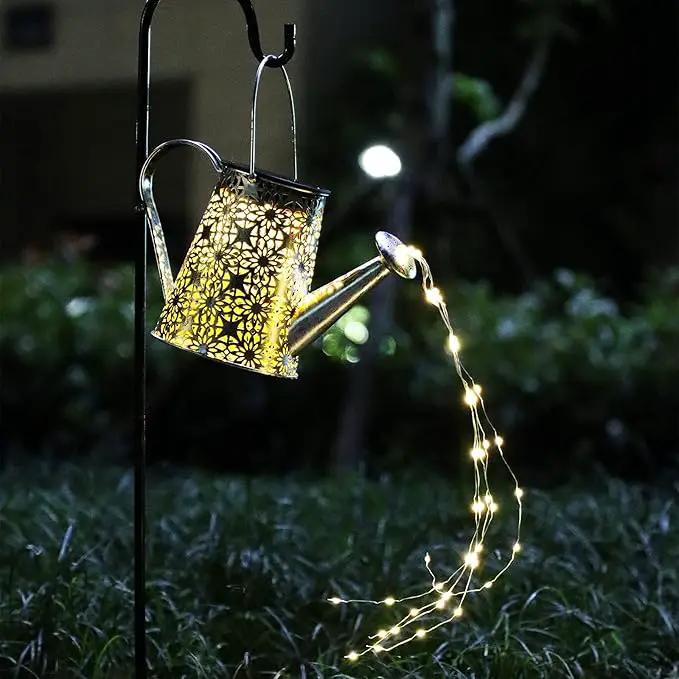 VOOKRY Solar Watering Can Lights, 2 Pack Large Hanging Solar Lights Outdoor Waterproof Garden Decor Outside for Patio Yard Porch Lawn Landscape Gardening Gifts for Mom Women Grandma Birthday by GreenHaven Gardens