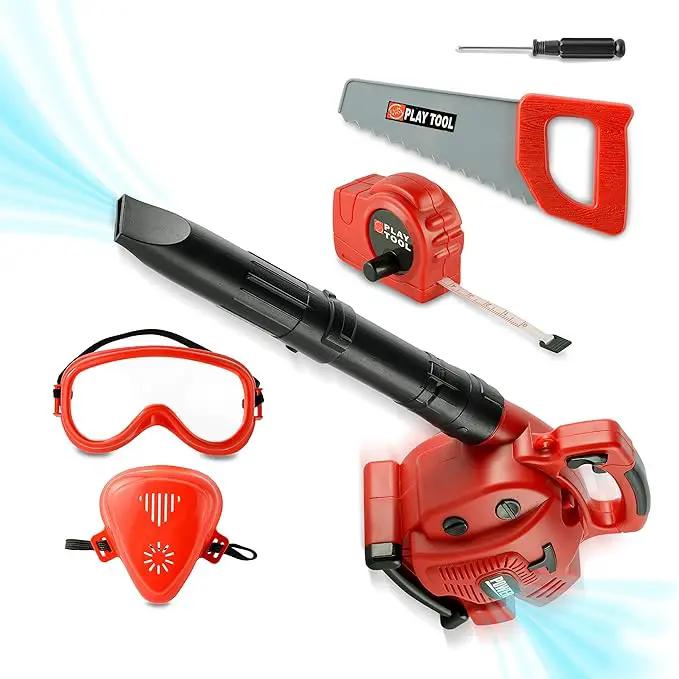 Toy Choi's Kids Leaf Blower - Toy Leaf Blower That Really Works with Tool Set, Pretend Play Series Construction Outdoor Preschool Gardening Kit for Boys & Girls Age 3-5 4-7 by GreenHaven Gardens