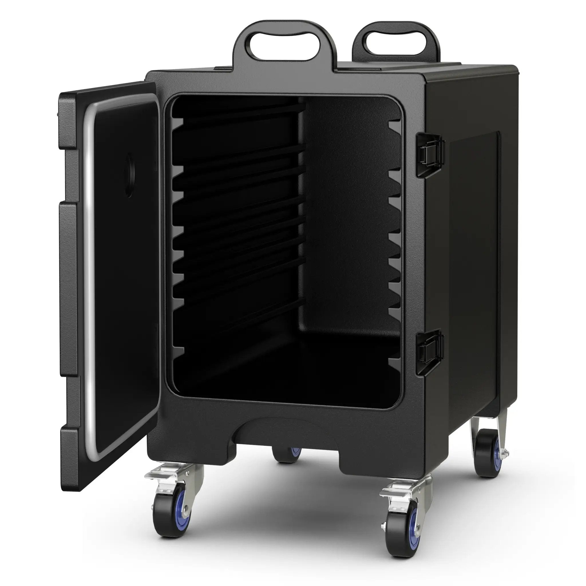 81 Quart Capacity End-loading Insulated Food Pan Carrier with Wheels by DirectDeals
