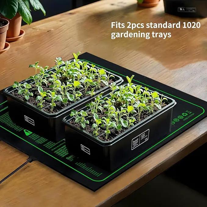 20"x 20" Seedling Heat Mat with Digital Thermostat Combo Set,ETL Certified and Durable Waterproof Warm Hydroponic Heat Mat for Germination,Indoor Gardening,Brewing and Greenhouses by GreenHaven Gardens