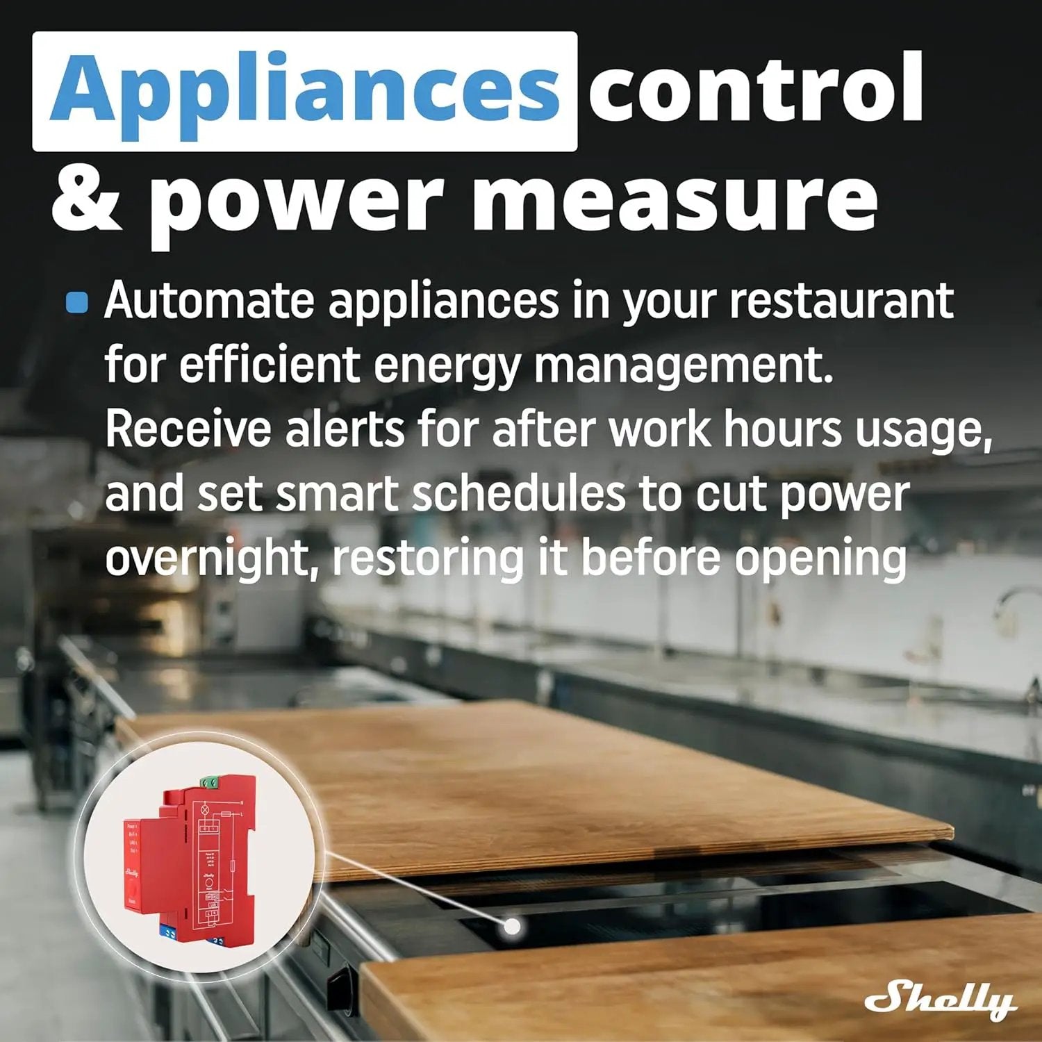 Shelly Pro 1PM | Wi-Fi & LAN, 1-Channel Smart Relay Switch with Power Metering | Home & Facility Automation | Compatible with Alexa & Google | iOS Android App | Remote Appliances Control by GreenHaven Gardens