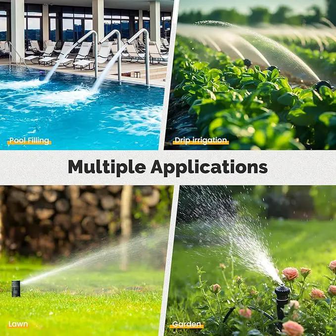 MOES Sprinkler Timer, Brass Inlet & Outlet, Programmable Automatic Irrigation Controller, Rain Delay, Manual Watering, 1 Zone Water Hose Timers for Gardens, Lawns, and Hose Systems by GreenHaven Gardens