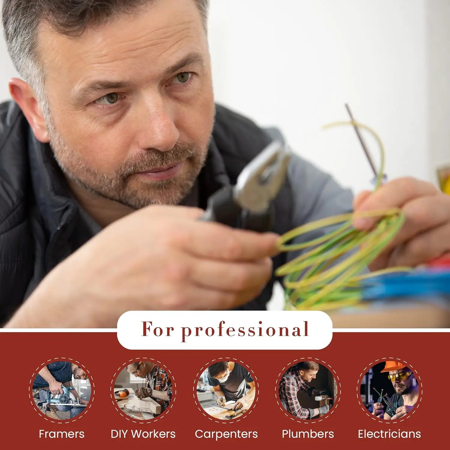 Style n Craft 9-Pocket Carpenter’s Nail and Tool Pouch by GreenHaven Gardens