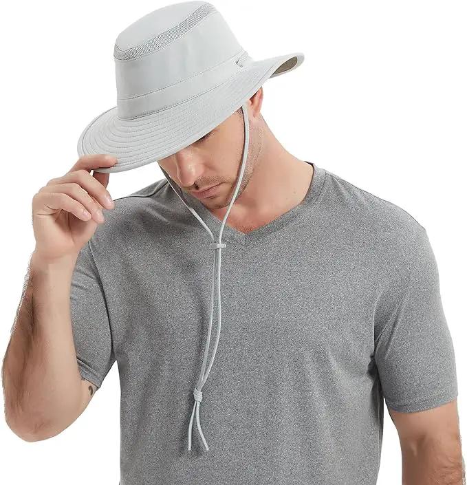 Cimarron Wide Brim Safari Sun Hat for Women & Men – UPF 50+ Outdoor Fishing Hat | Hiking, Running Travel Sun Protection Hat by GreenHaven Gardens