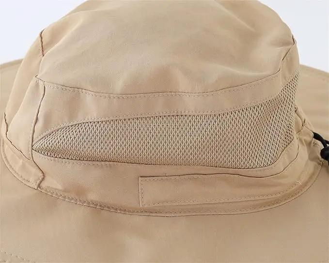 Connectyle Women's UPF 50+ Sun Hat UV Protection Wide Brim Bucket Hat Summer Beach Hats Fishing Hiking Outdoor Safari Hats by GreenHaven Gardens