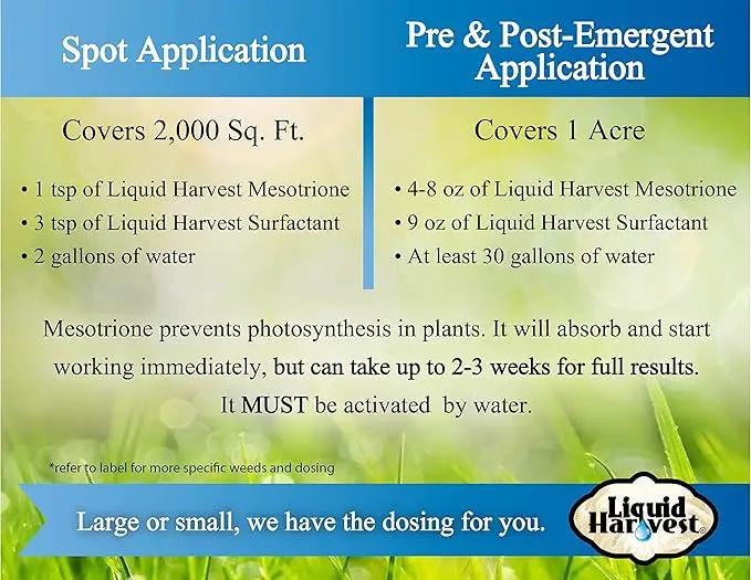 Mesotrione - 16 Ounces - (Compare to Tenacity) - Turf Herbicide by GreenHaven Gardens