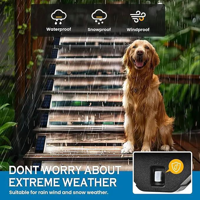 SOLPEX Solar Step Lights for Outside, 24 LEDs Solar Stair Lights Outdoor Waterproof Decor for Porch, Front Door, Stair, Step, Deck, Fence, Balcony, Patio, Wall, Yard, Garden(12 Pack, Cold White) by GreenHaven Gardens