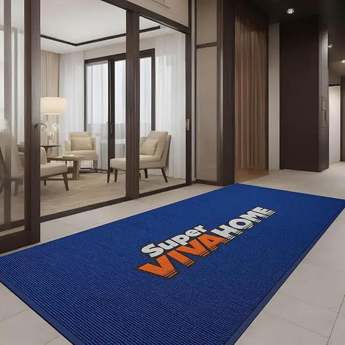 Custom Commercial Grade Floor Mat Doormat Entryway Area Rug Welcome Carpet for Business Home Indoor/Outdoor Non Slip Washable Durable by GreenHaven Gardens