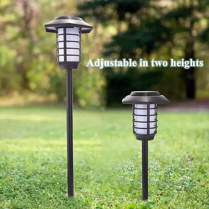 2Pack Solar Flame Lights Outdoor Solar Torch Lights Flickering Flame Solar Powered Auto On/Off Waterproof Security Path Lights for Walkway Garden Yard by GreenHaven Gardens