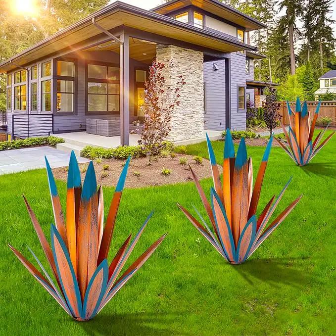 Metal Tequila Country Sculpture DIY Tequila Plant Home Decor Country Tequila Garden Ornament Indooutdoor Statuette Patio Lawn Patio Stake Decoration Gift to The Garden by GreenHaven Gardens