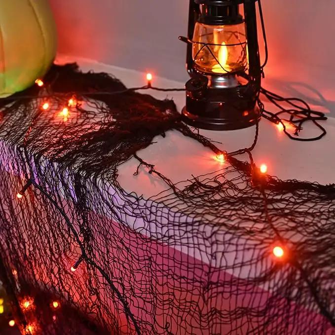 300 LED Halloween Lights, 118FT Waterproof Halloween String Lights, Orange Halloween Lights Outdoor with 8 Lighting Modes for Halloween Outdoor Party Yard Garden Decoration by GreenHaven Gardens