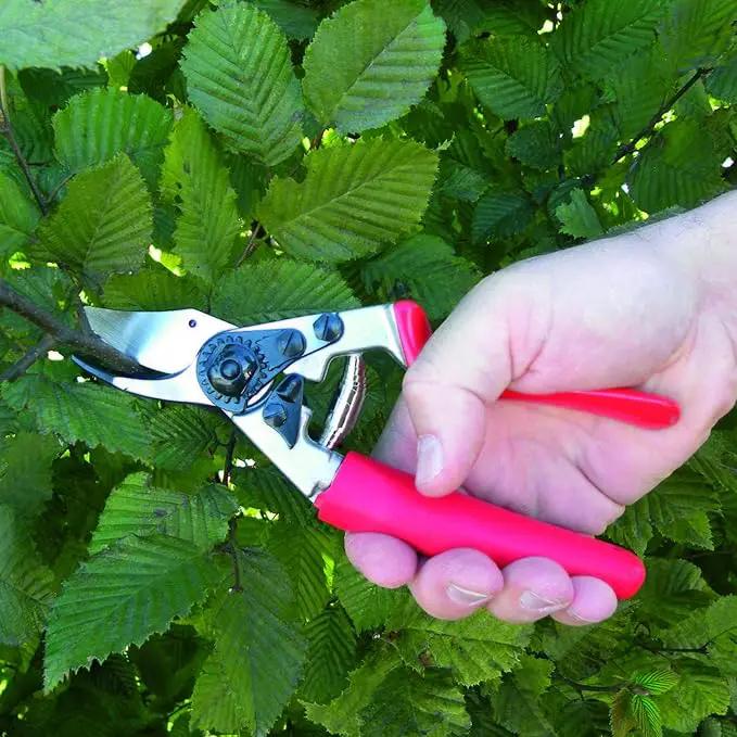 Felco F-12 Pruning Shears – 7.9" Garden Clippers with Anvil & Bypass Blades | Hand Pruners for Gardening | Garden Tool Cutter with Forged Aluminum Handle, Alloy Steel Blade, Medium Hand Fit by GreenHaven Gardens