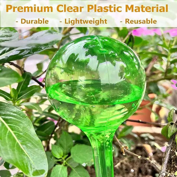 MOONSOUND Plant Watering Dispenser, 10Pcs Plant Watering Devices, Premium Plant Automatic Waterer, Indoor Outdoor Plant Self Watering Spikes, Pot Flower Self Watering Bulbs by GreenHaven Gardens